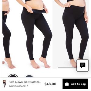 2 pack of Ingrid & Isabel Maternity Leggings